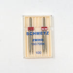 Schmetz Double Wing/Hemstitch Needle - 2.5mm/100