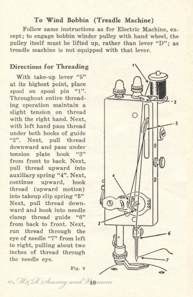 White Rotary Book No. 13 Instruction Manual