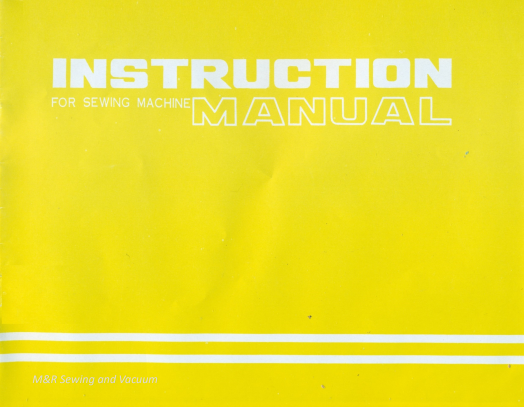Instruction Manual, Generic Freearm