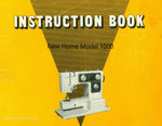 New Home 1000 Instruction Manual