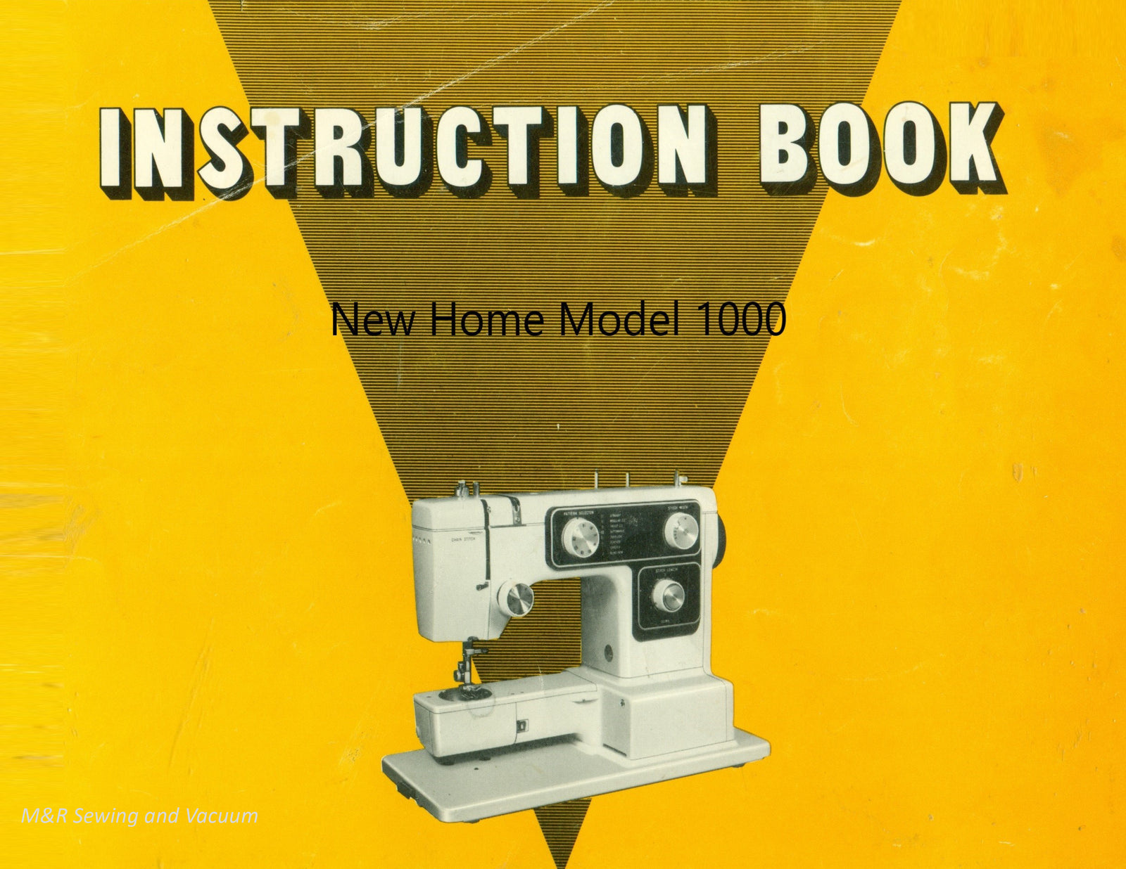 New Home 1000 Instruction Manual