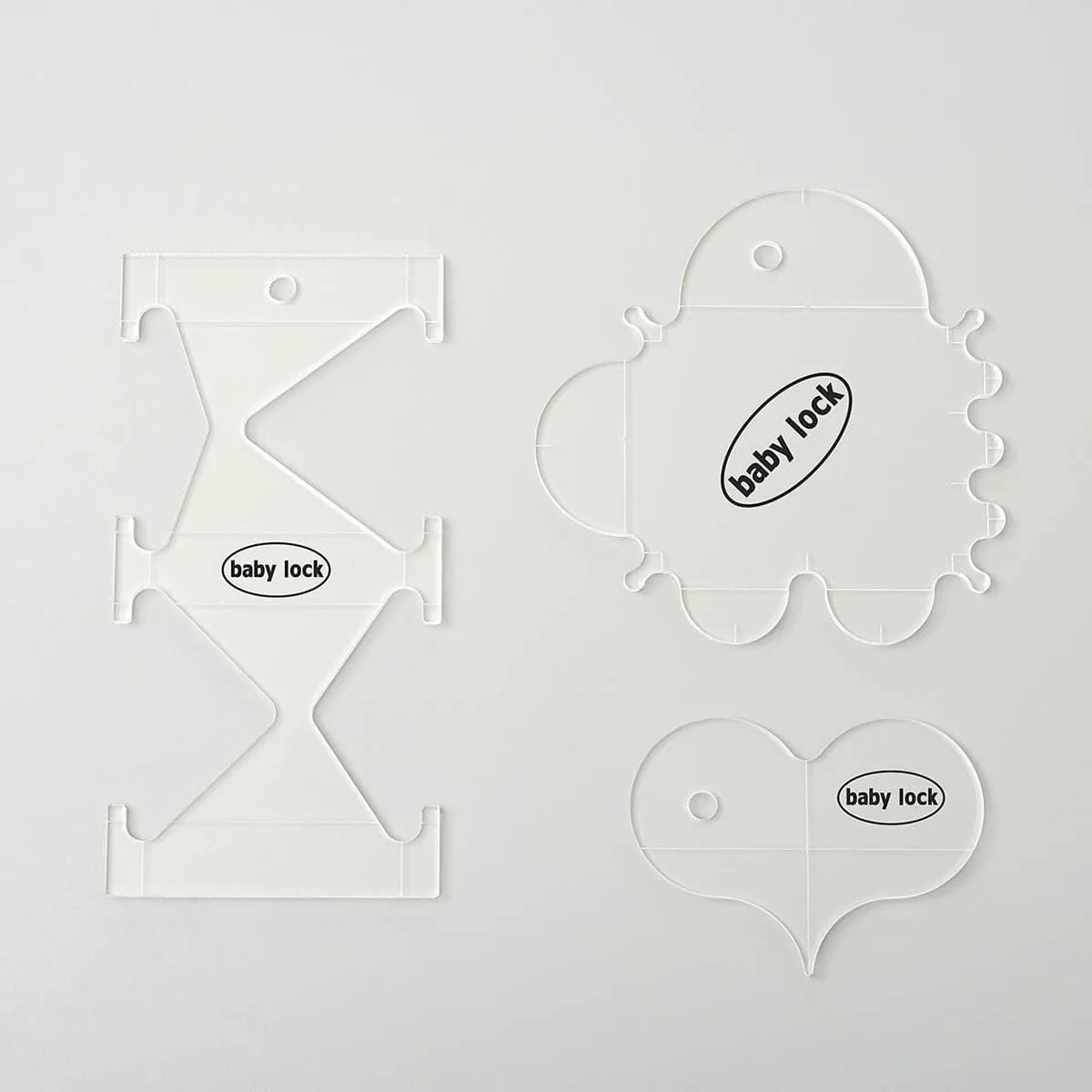Baby Lock 3/16in Ruler Expansion Set - Low Shank, BLRK3-LS