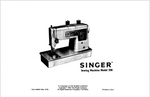 Singer 338 Instruction Manual