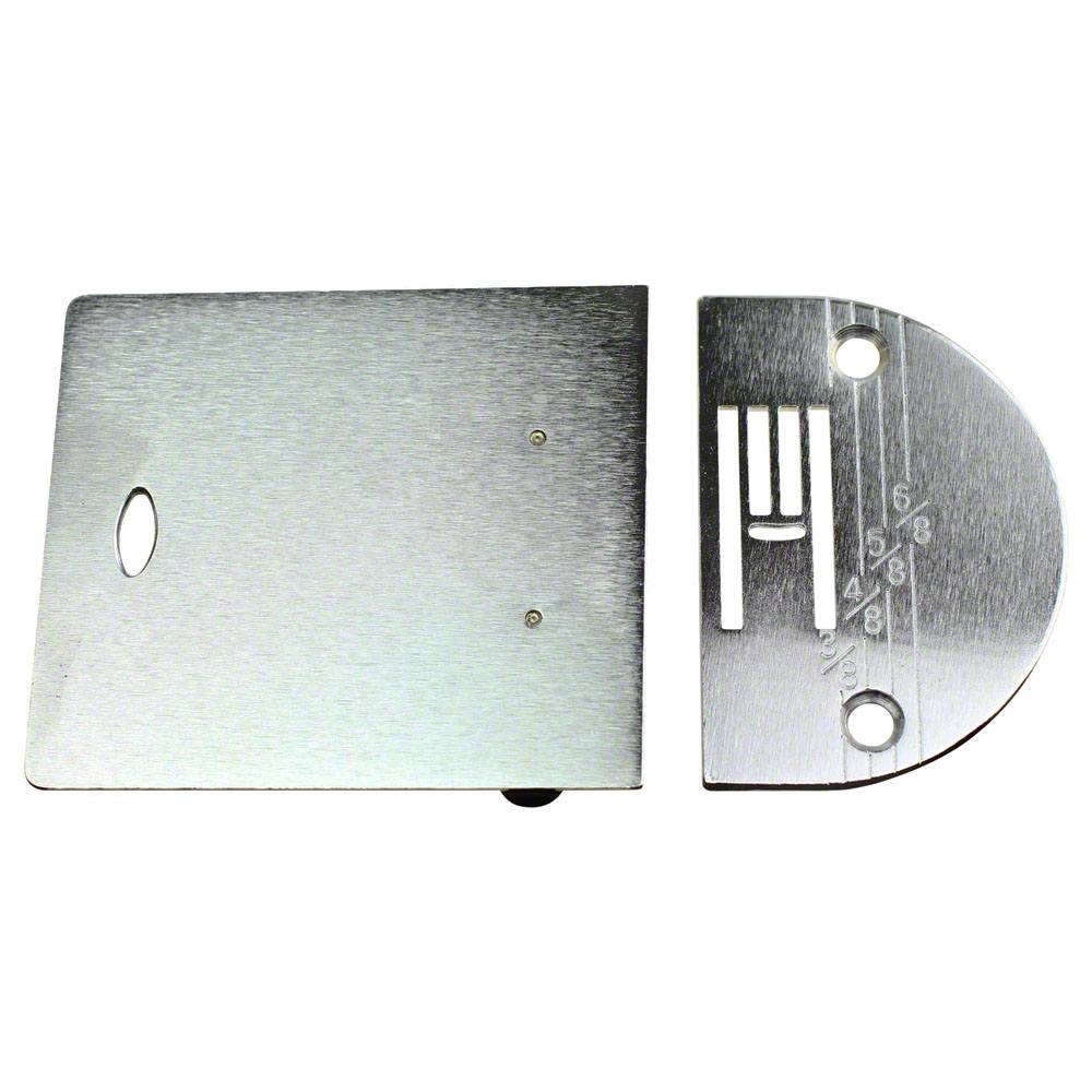 Zig Zag Needle Plate, White, Z95C-T
