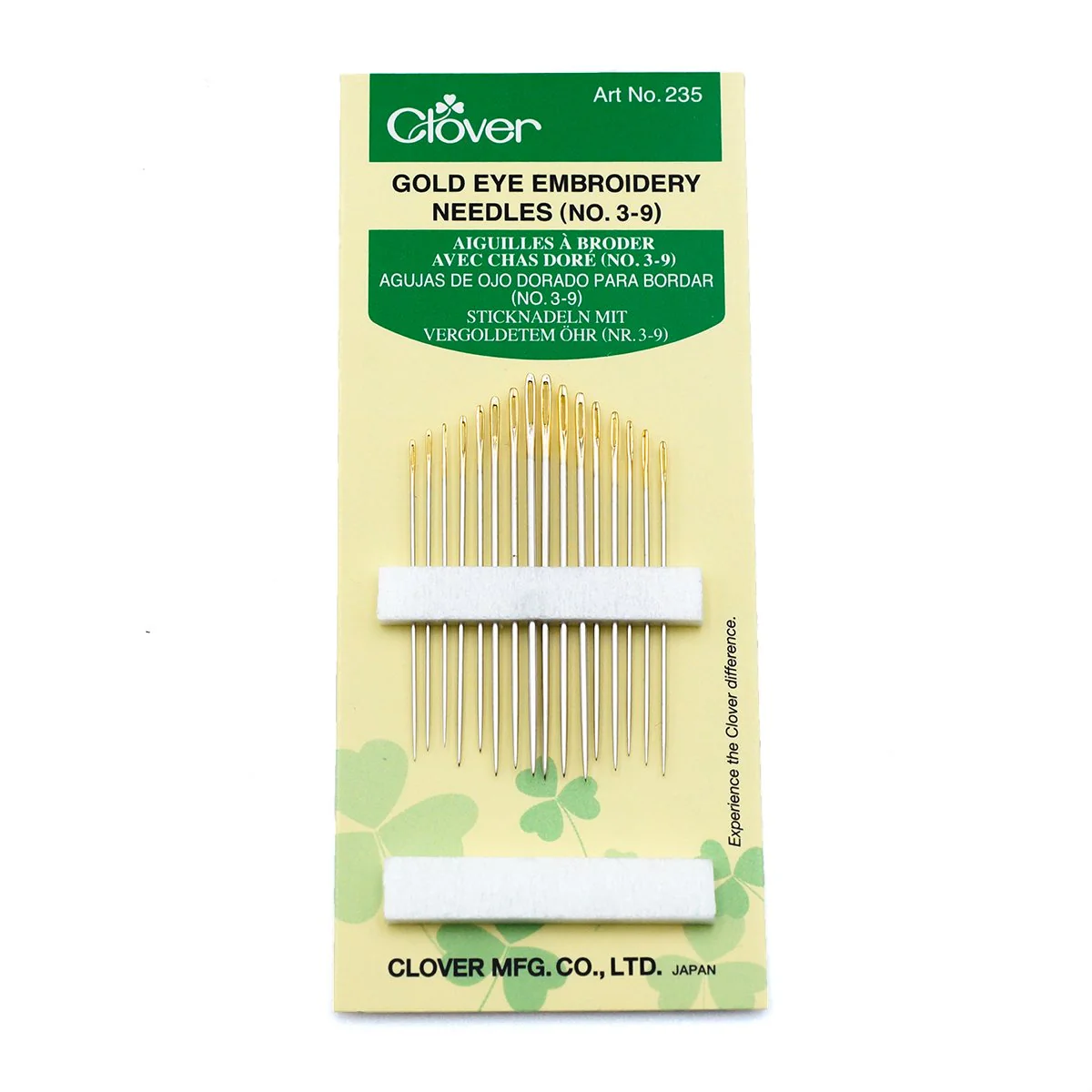 Gold Eye Embroidery Needles