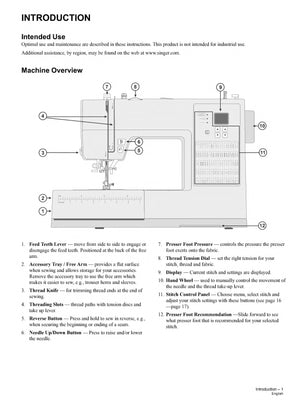Singer HD6600C/HD6605C Instruction Manual