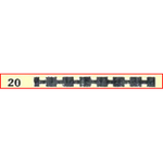Elna Pattern Cam #20