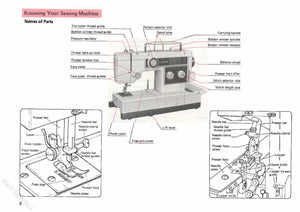 Janome Combi-10 Instruction Manual