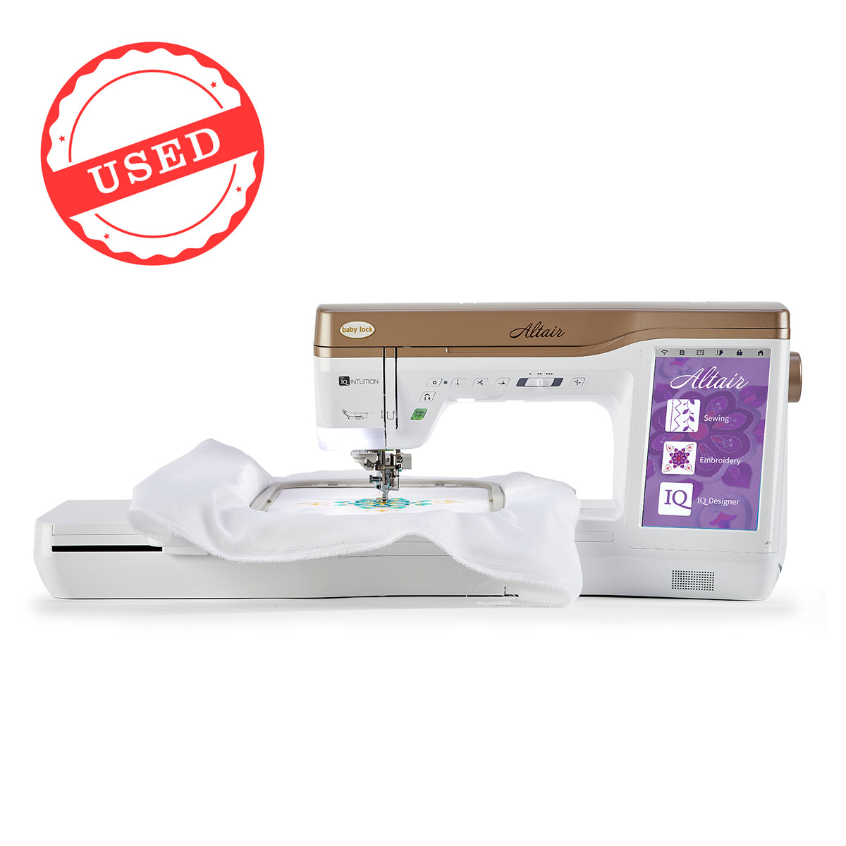 Used Baby Lock Altair Sewing and Embroidery Machine