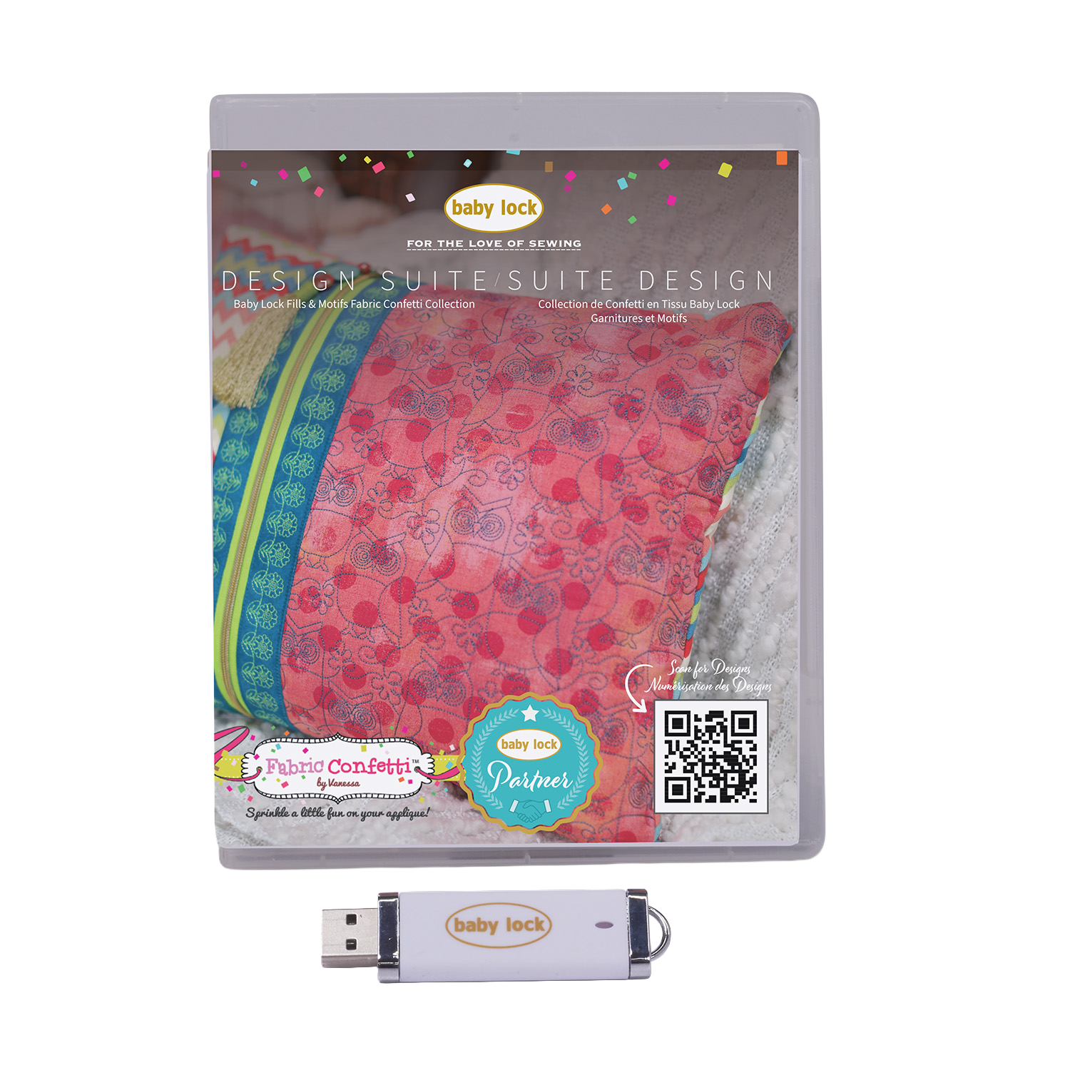Baby Lock Fills & Motifs Fabric Confetti Collection