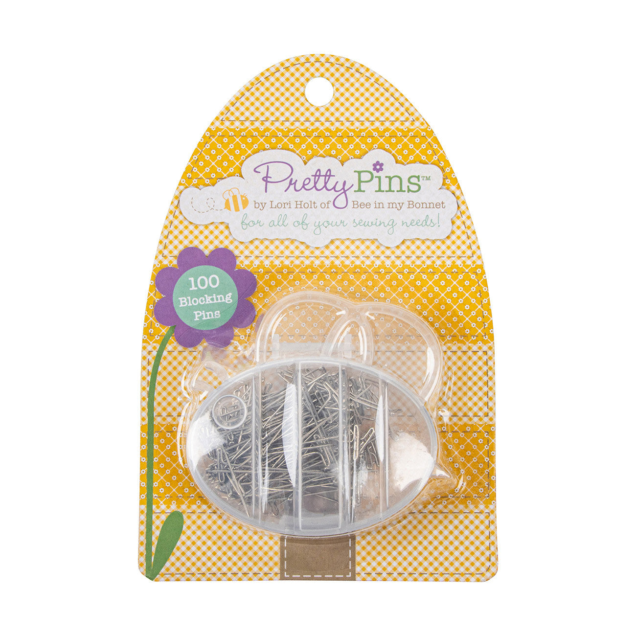 Lori Holt Rustproof Blocking Pretty Pins