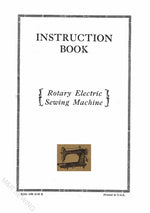 Eldredge Rotary Instruction Manual