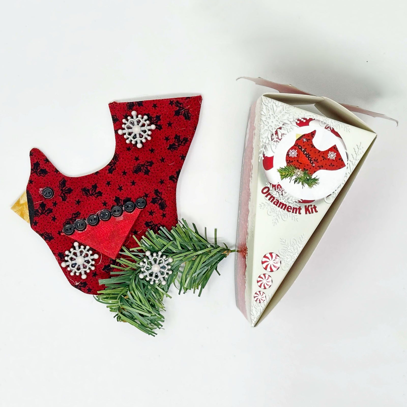 Snowy Cardinal Peppermint Cheesecake Kit