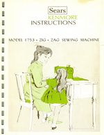 Kenmore 1753 Instruction Manual