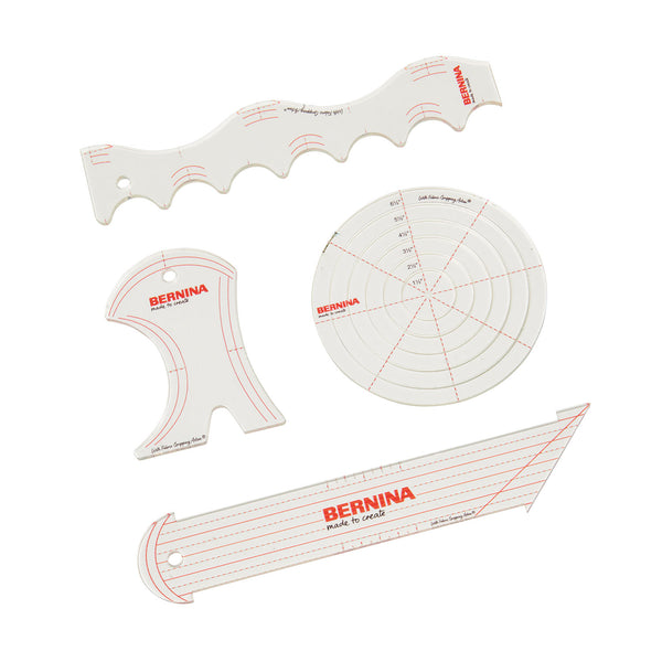Bernina Rulerwork Ruler Bernina Essentials Ruler Kit - mrsewing