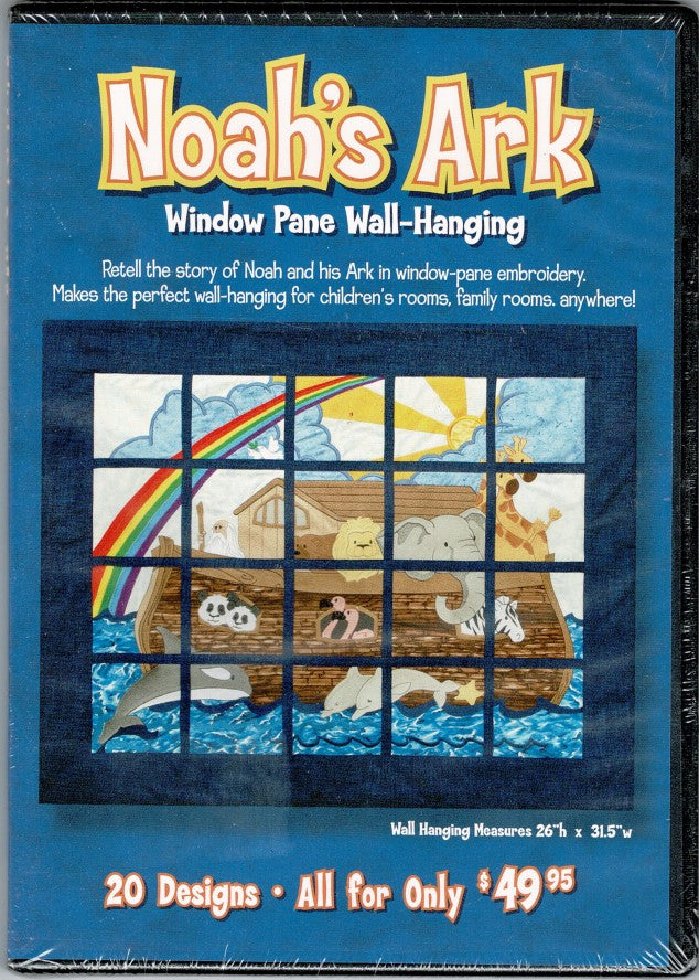 Noah's Ark Window Pane, 970555, Dakota Collectibles