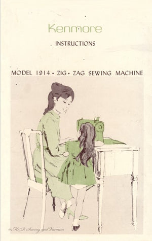 Instruction Manual, Kenmore 1914