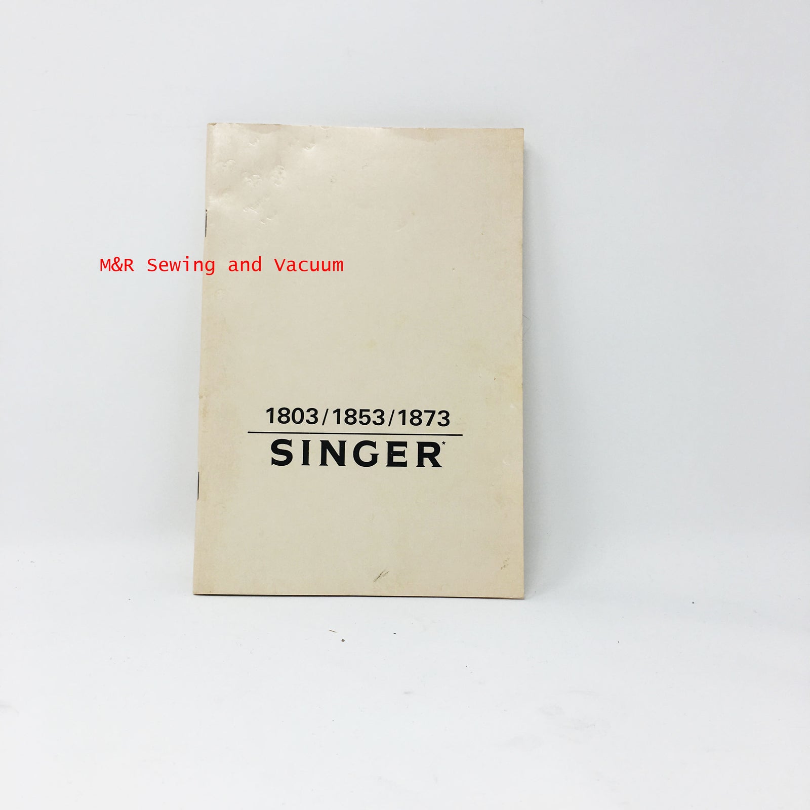 Singer 1803/1853/1873 Instruction Manual