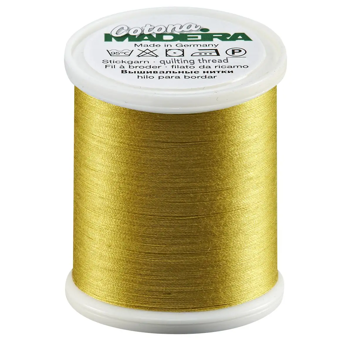 Madeira Cotona 50wt Cotton - 575 Mustard Yellow