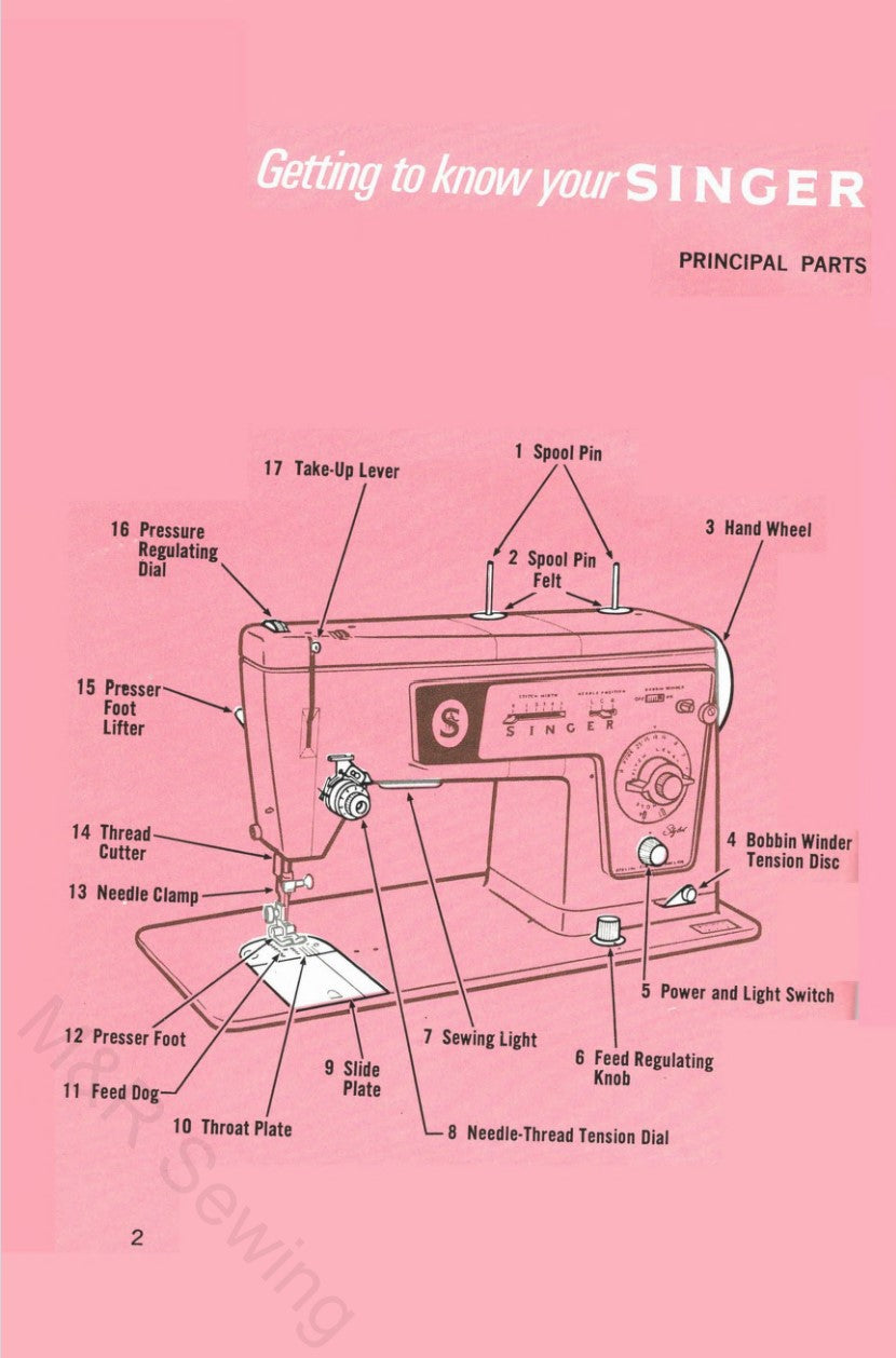 Singer Stylist 478 Instruction Manual