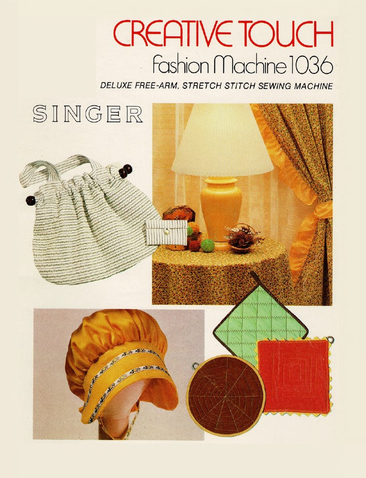 Instruction Manual, Singer 1036