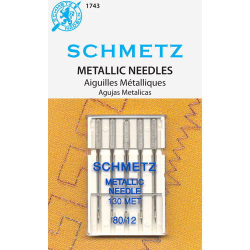 Schmetz Metallic Needles - 12/80