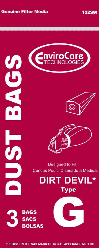 Type G Bags, Royal - 3/pk