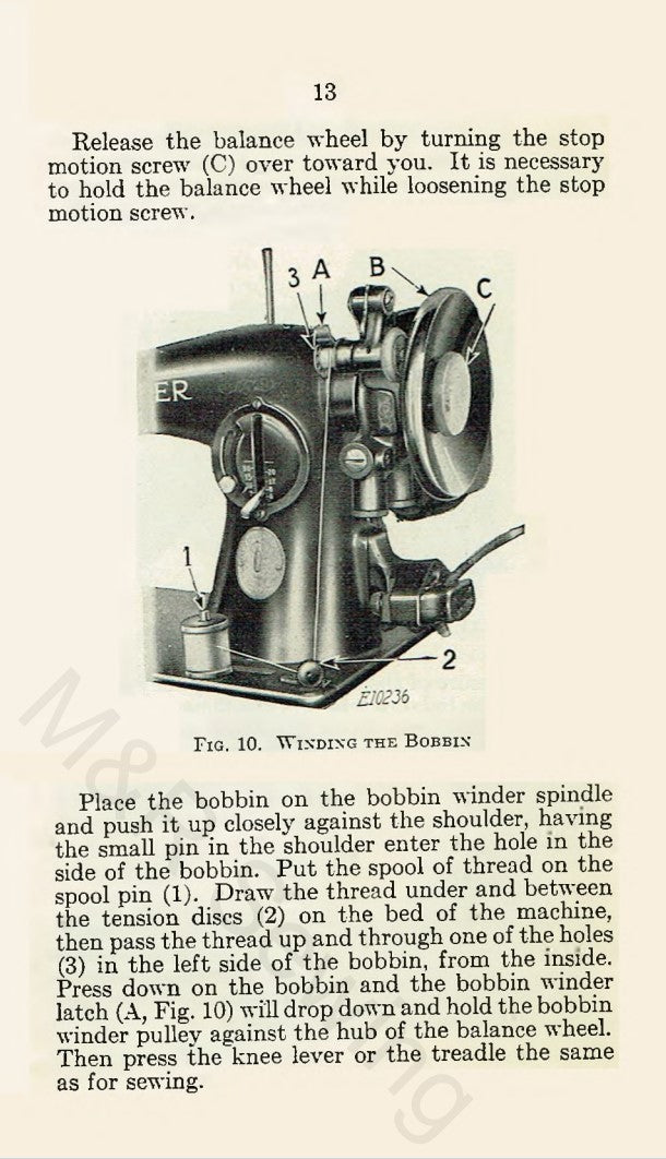 Singer 15-91 Instruction Manual