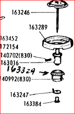 Rotary Hook Drive Gear, Singer