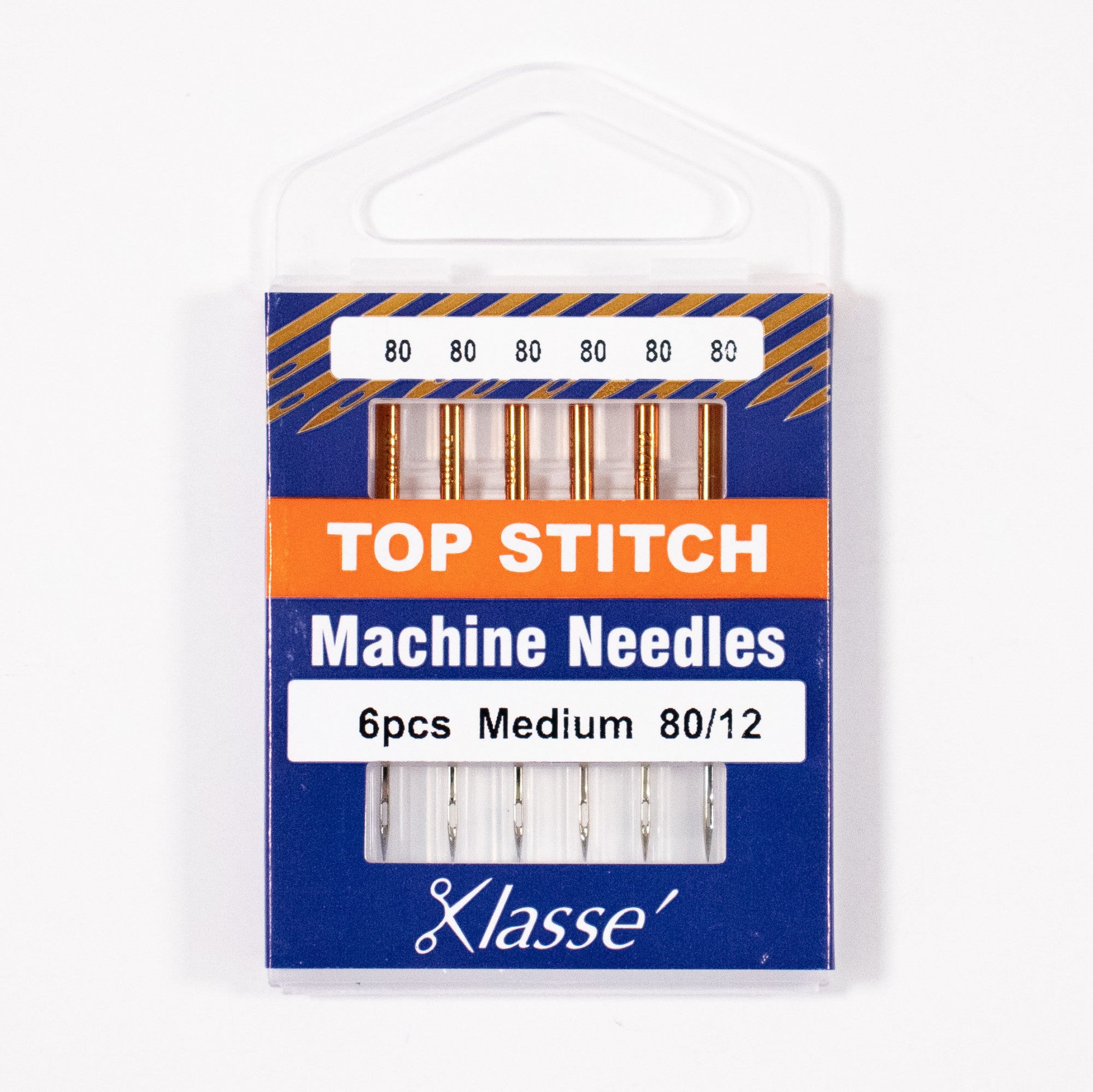 Topstitch Needle 80/12, Pkg.6