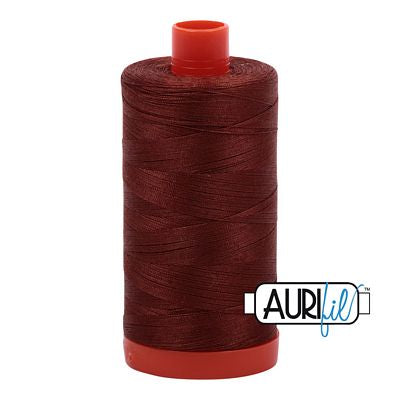 Aurifil 50 weight Cotton Thread, Copper Brown-4012