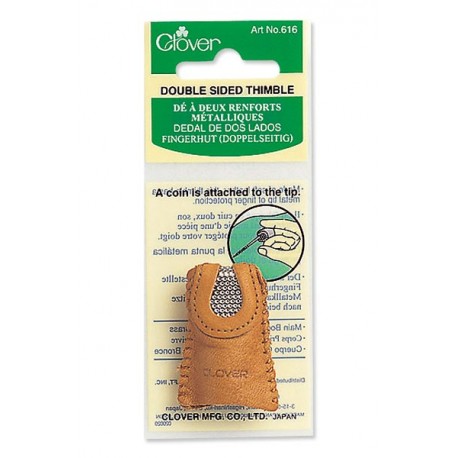 Double Sided Metal Thimble