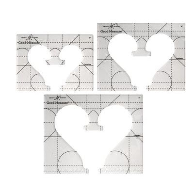 Amanda Murphy 1/4" (6mm) Every Heart 2 Templates