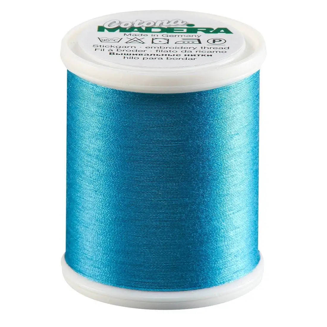 Madeira Cotona 50wt Cotton - 634 Peacock Blue