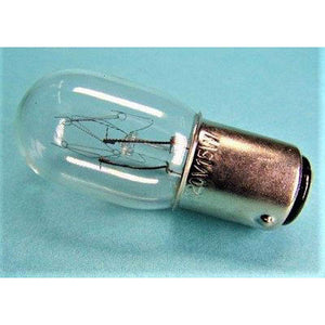 Light Bulb, 15 Watt 120 Volt Bayonet
