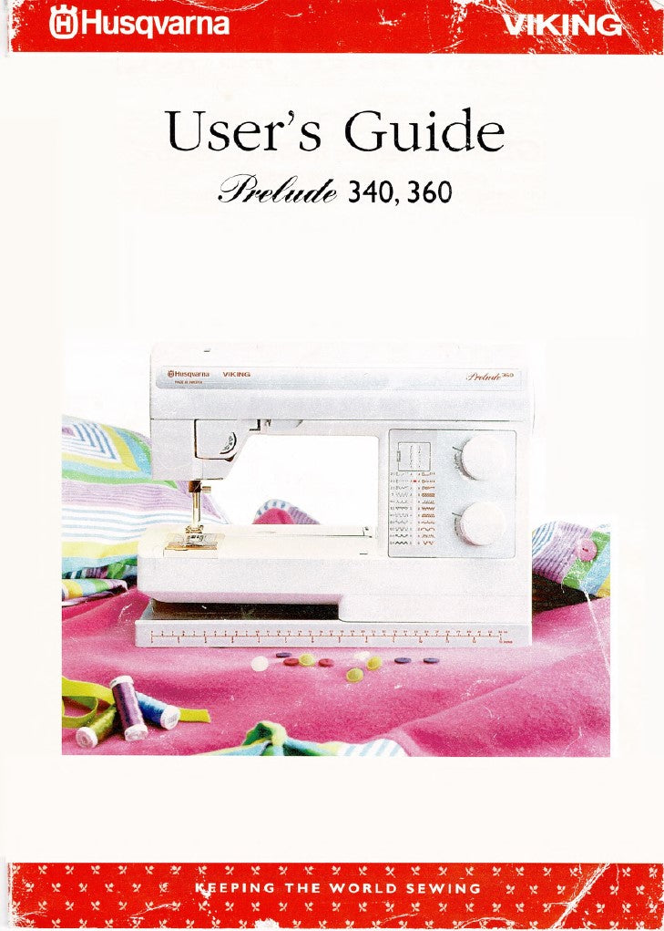 Husqvarna/Viking 340/360 Instruction Manual