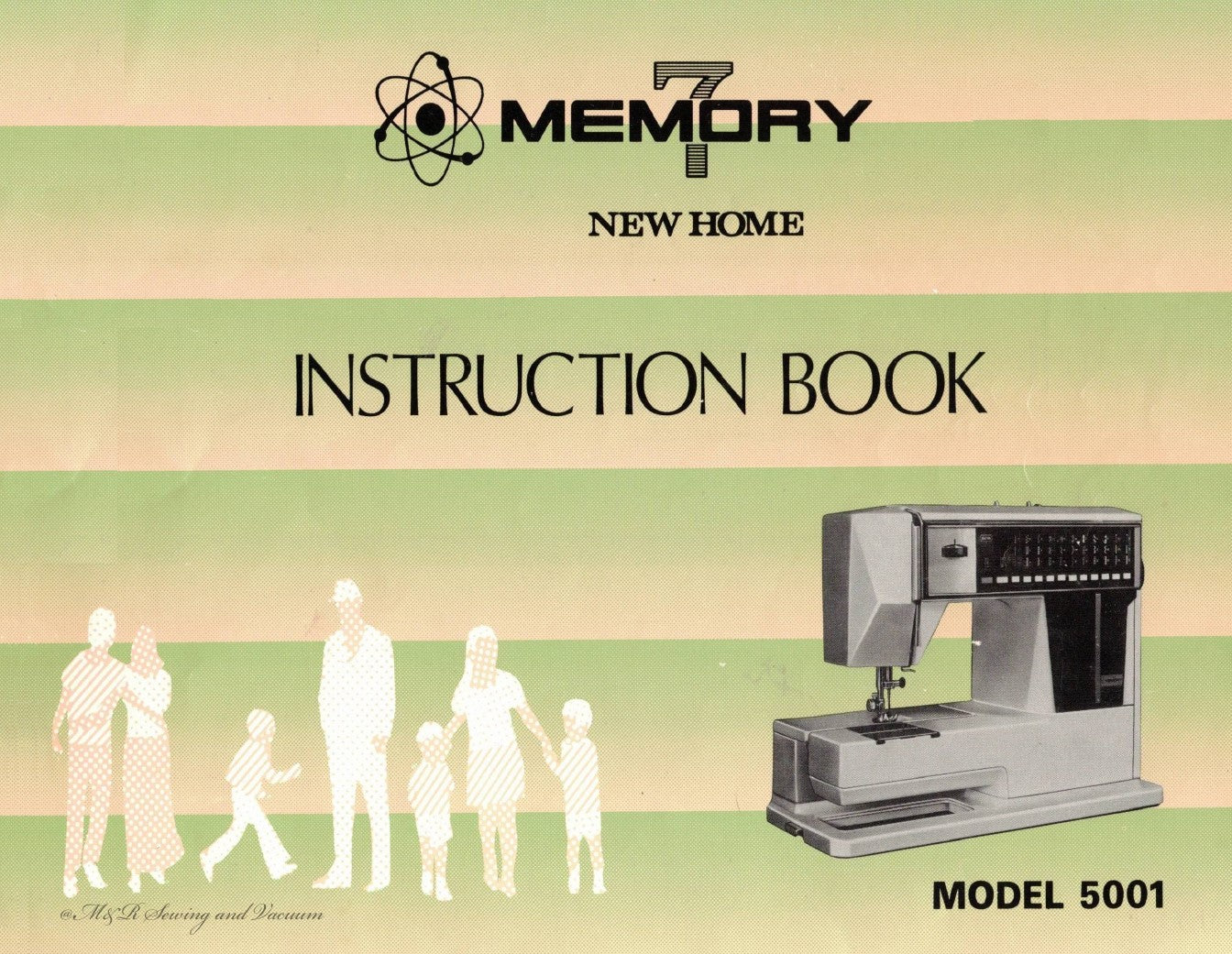 Instruction Manual, Janome 5001