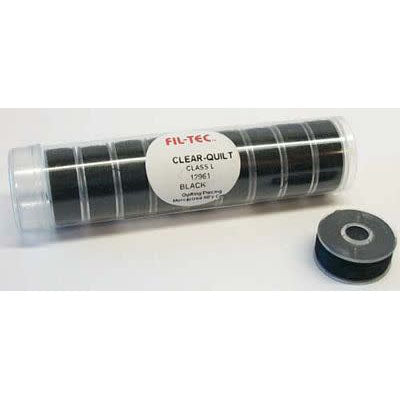 Fil-Tec "L" Style Prewound Cotton Bobbins - Black