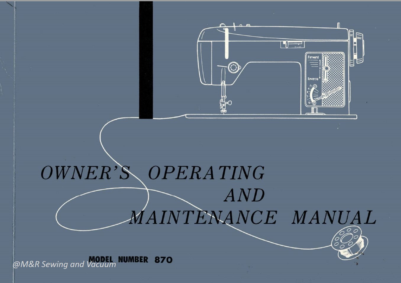 White 870 Instruction Manual