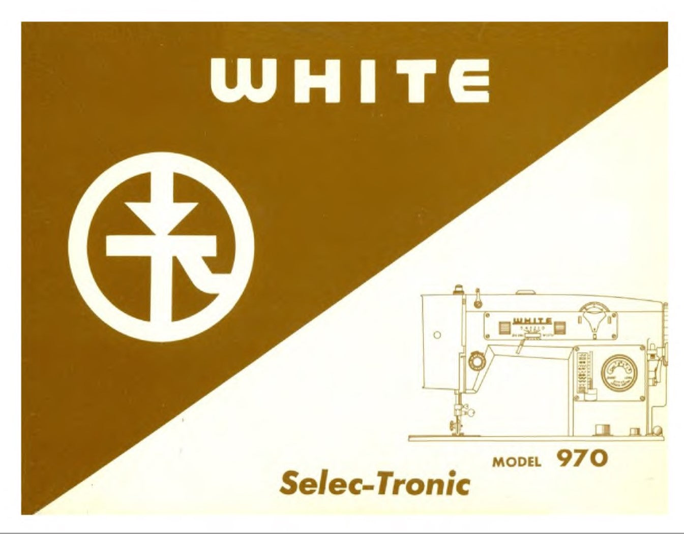 Instruction Manual, White 970