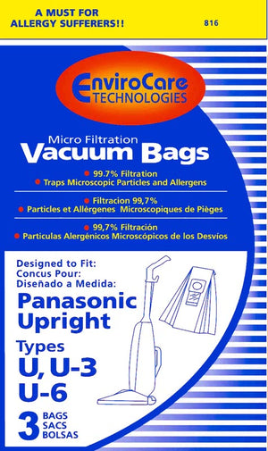 Panasonic Type U/U-3/U-6 Bags