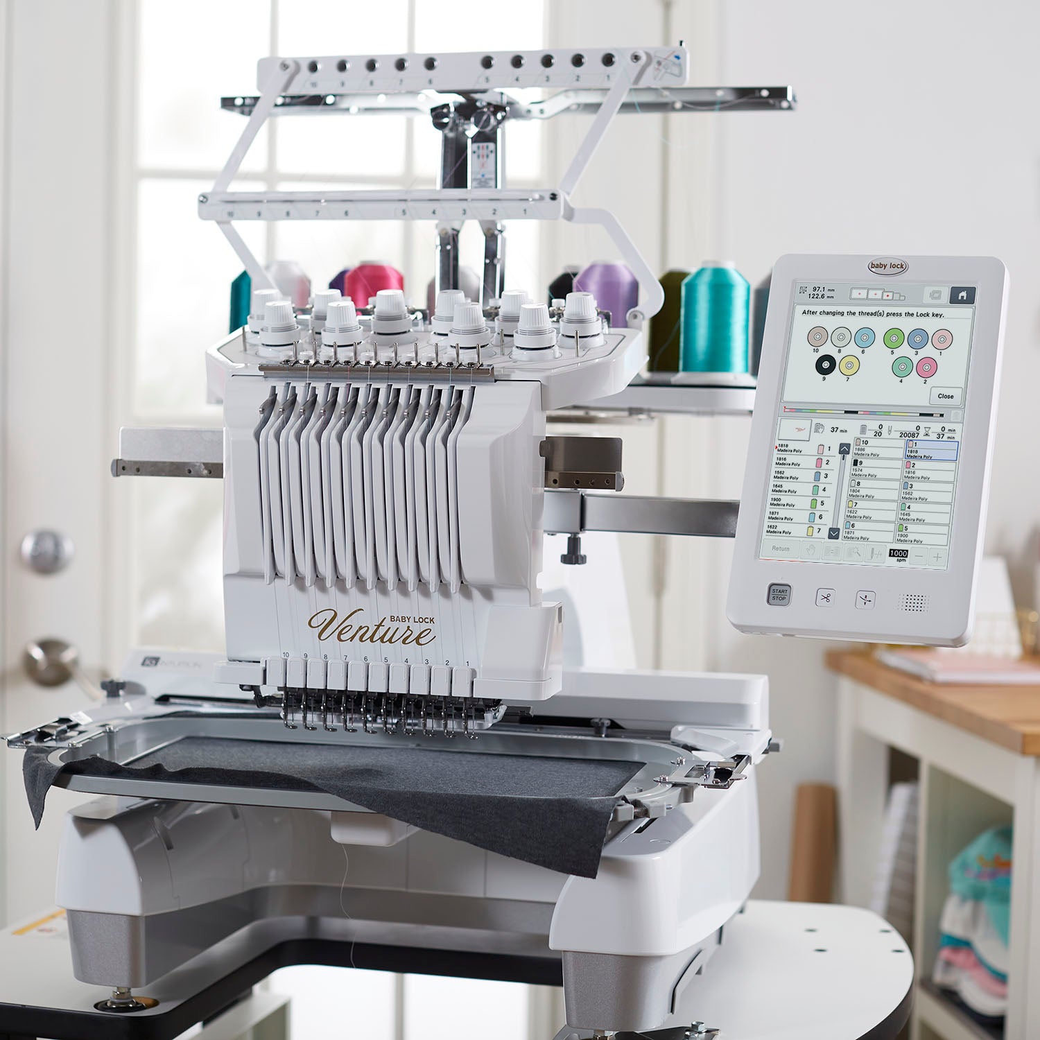 Venture 10-Needle Embroidery Machine
