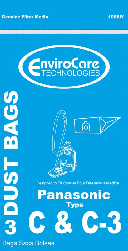 Vacuum  Panasonic  Bags