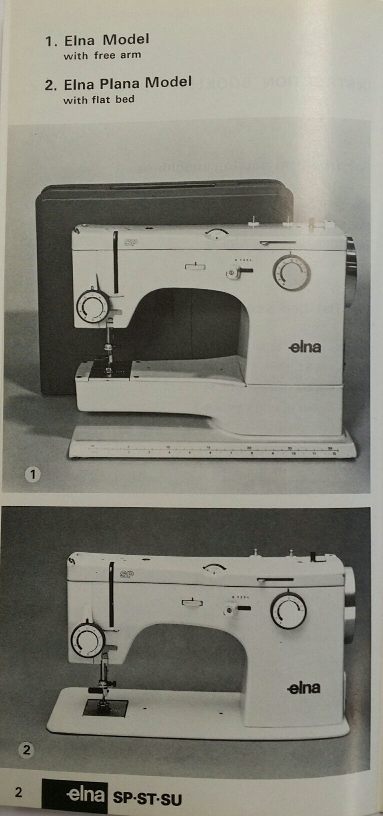 Elna 31, 41, 62, 33, 43, 64 Instruction Book 1 - mrsewing