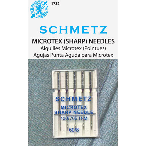 Schmetz Microtex Needles - 60/8
