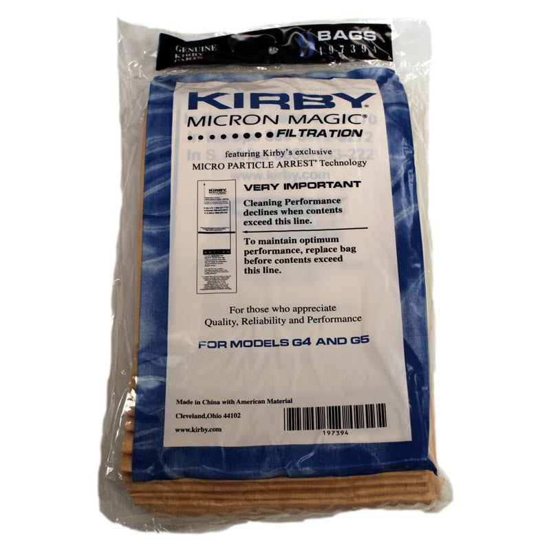 Kirby Type G4/G5 Paper Bag - 9/pk
