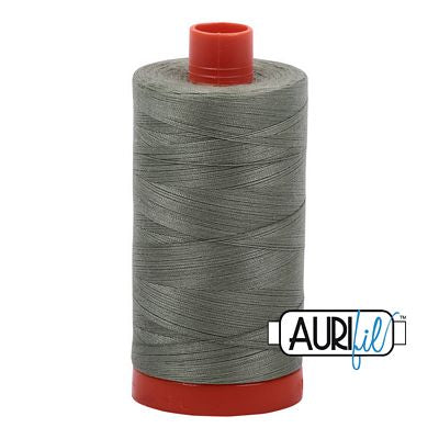 Aurifil 50 weight Cotton Thread, Military Green - 5019