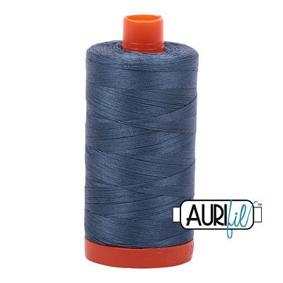 Aurifil 50 weight Cotton Thread, Med Blue Gray- 1310