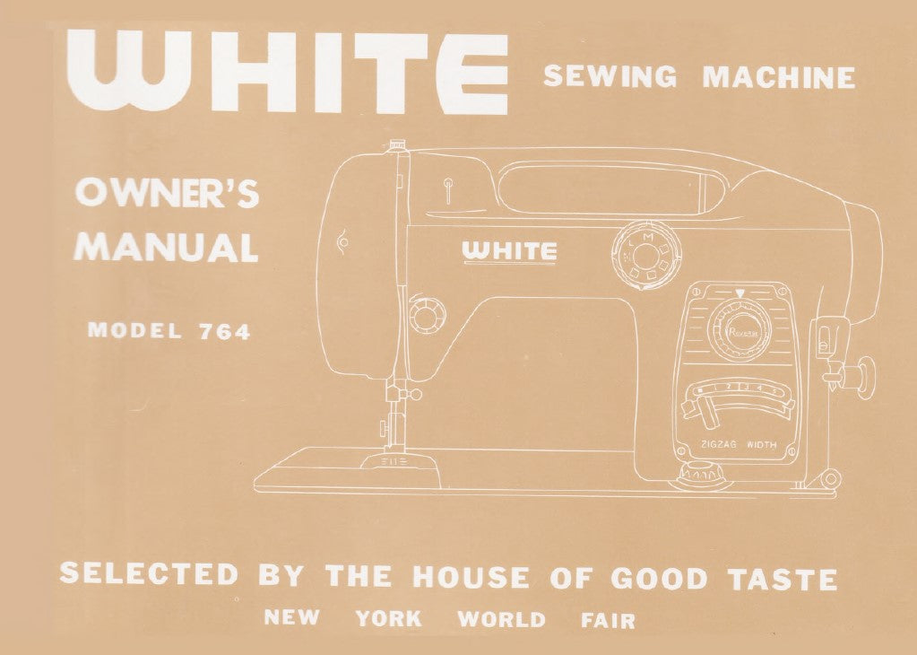 White 764 Instruction Manual