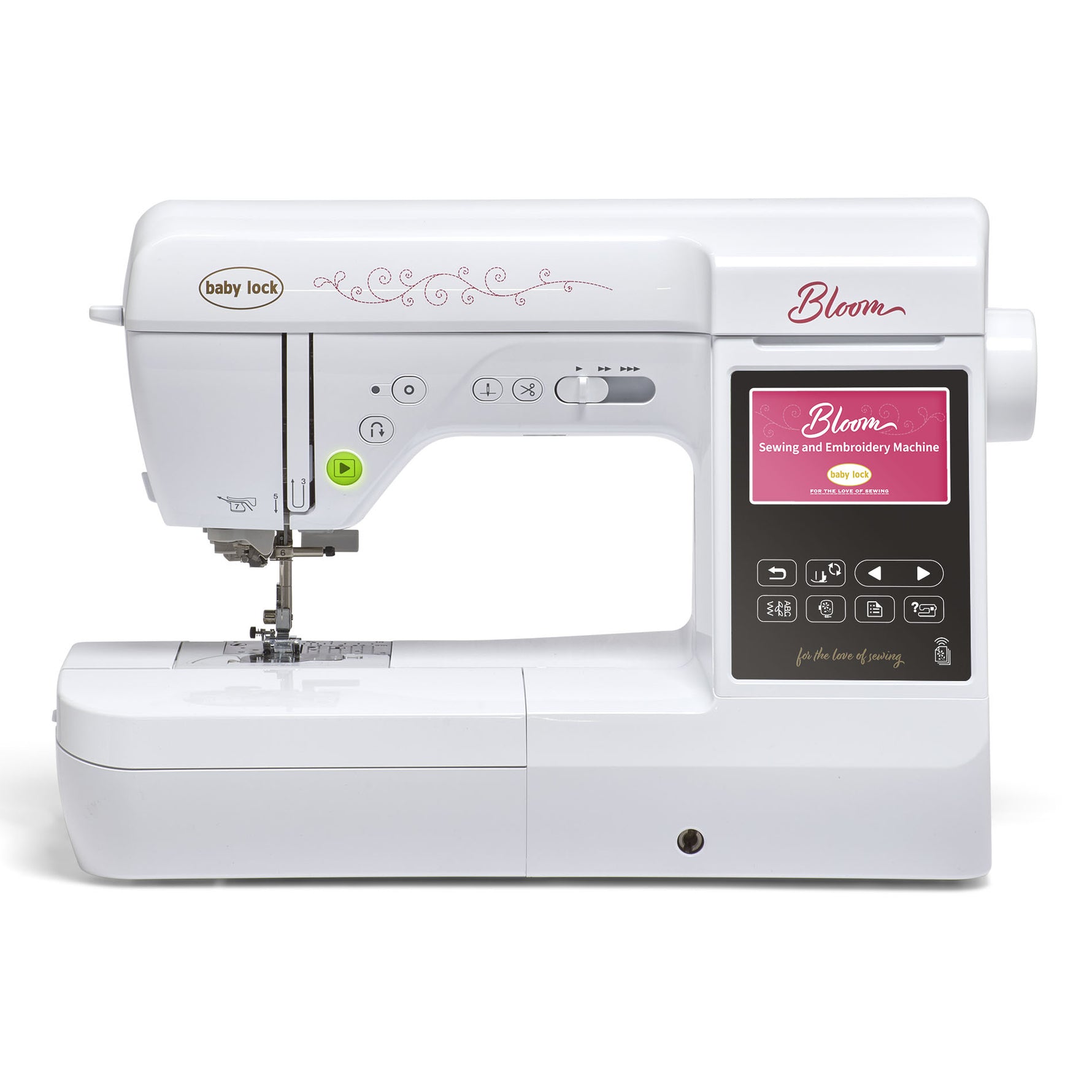 Baby Lock Bloom Embroidery and Sewing Machine